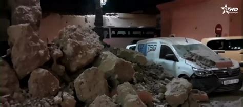 Strong quake shakes Morocco, sending people into streets